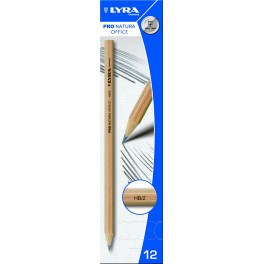 PRO NATURA HB 12 CRAYONS GRAPHITE