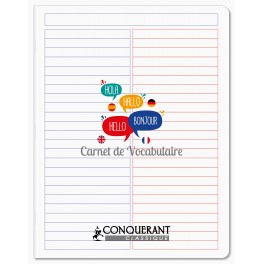 CAHIER DE VOCABULAIRE PP 17X22 96P