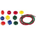 PERLES JUMBO COULEURS FLUOS 150 ASS