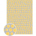 PQT 10 FEUILLLES GLUEPATCH PIVOINE JAUNE 30X40MM