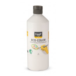 ECO COLOR GOUACHE 500ML COLORIS Blanc