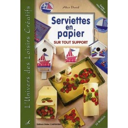 LIVRE SERVIETTES PAPIER SUR TOUT SUPPORT